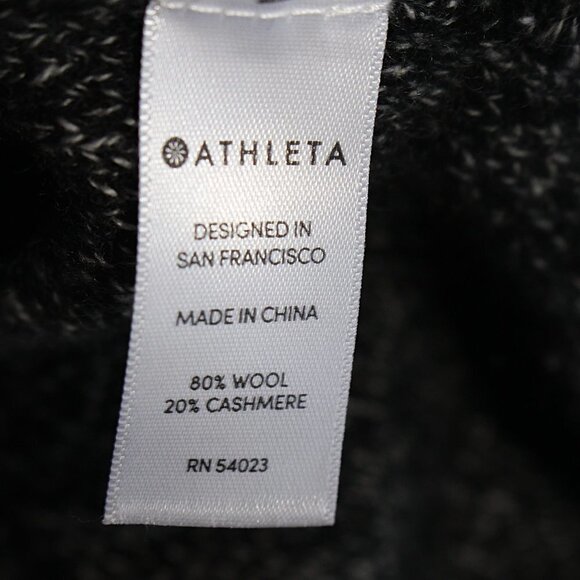 Athleta - XS fits Large!! - Cashmere Blend Pullover Sweater - Extreme Oversize - Picture 5 of 7